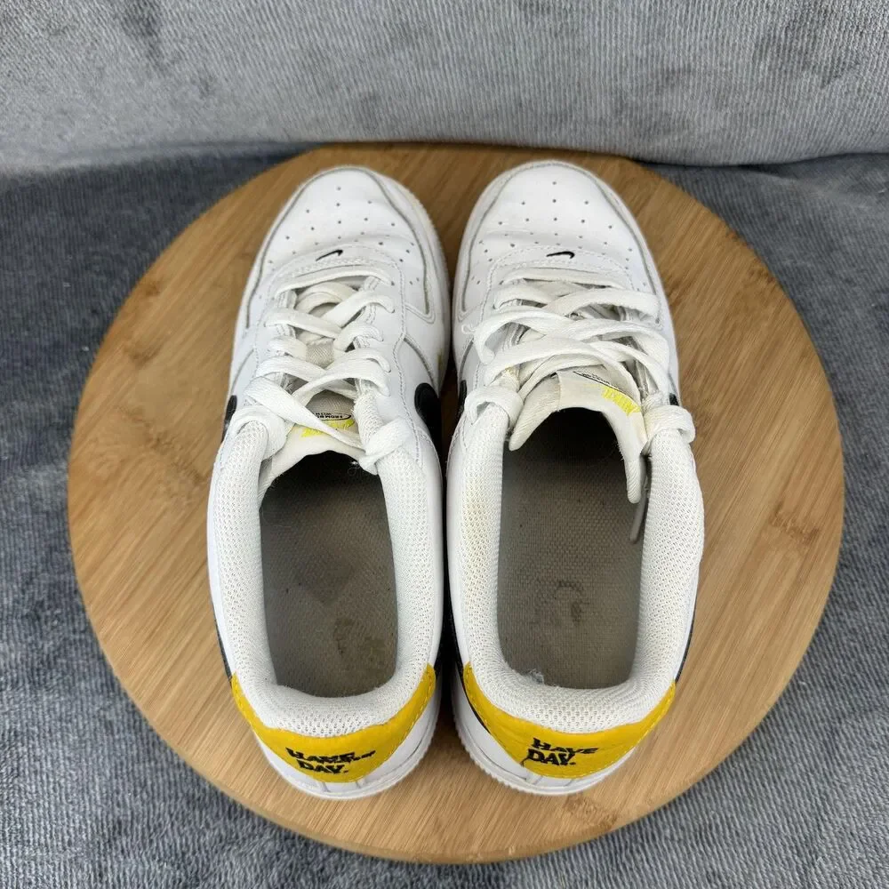 Nike Air Force 1 LV8 Shoes Boys Size 6.5 White Have A Nike Day DM0983-100